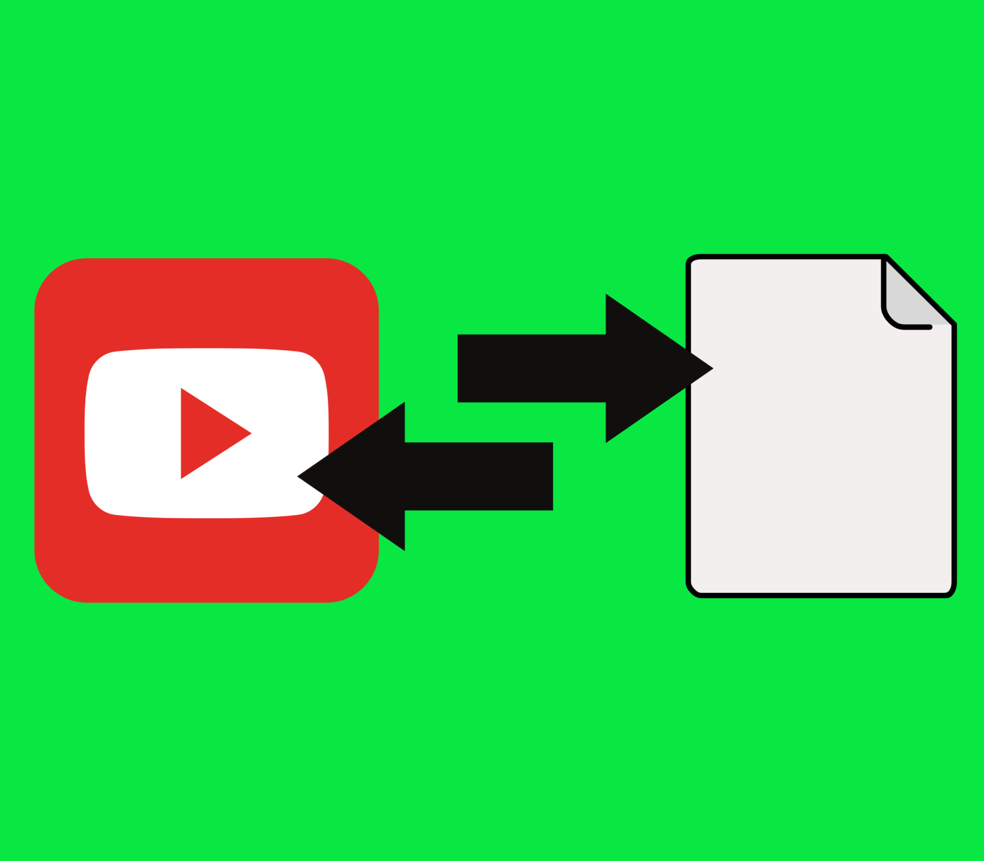 Repurpose YouTube video to text